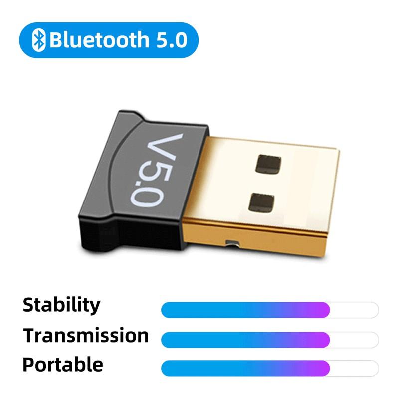 

HdoorLink USB Bluetooth-адаптер 5.0 Комп’ютер Бездротовий Bluetooth-передавач Приймач Аудіо Bluetooth-конвертер Пряме постачання з заводу 5.0 adapter
