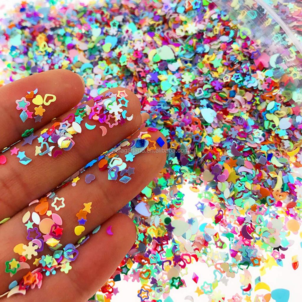 Kawaii Star 3mm Flatback Nail Painting Stickers Beautiful Miniature DIY Jewelry Findings for Girls