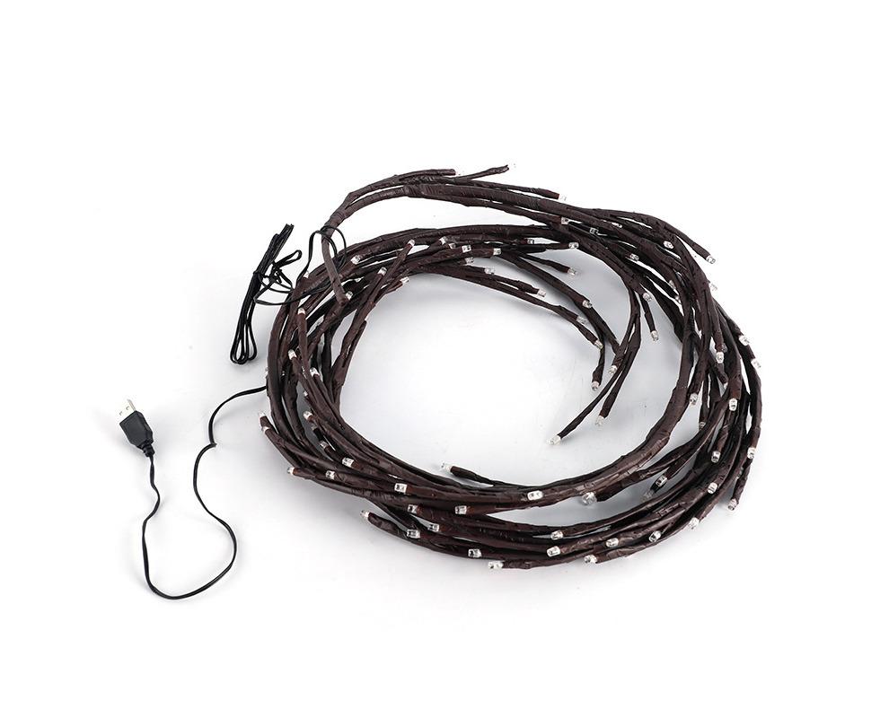 LEDs Lighted Willow Vine Lights for Home Decor