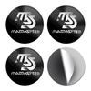 4X Car Wheel Center Hub Cap Badge Emblem Decal Wheel Sticker For Mazda 2 3 5 6 M5 Ms CX-4 CX-5 CX6 M3 M6 MX3 MX5 Car Accessories h1