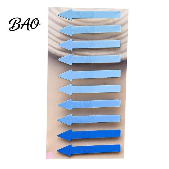 Planner Accessories Arrow Index Tab Stickers, Translucent PET Page Markers, Writable Note Flags Colorful Sticky for Organizing Book And File Document
