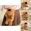 Cute Capybara Plush Toy With Custom Design For Kids Birthday Gift Characters Included)
