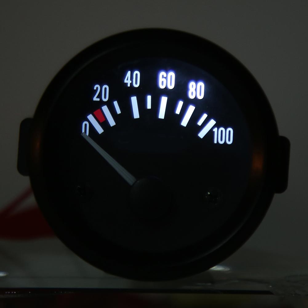 Motor Car Oil Pressure Gauge with Sensor 0 100 Psi 12V 52mm 2 inches