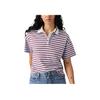 Levis Luźna Wszechstronna Wygodna Pasiasta Koszulka Polo Damskie topy 004GQ-0001