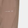 Adidas Originals Trefoil Print Logo Zip Pocket Straight Leg Track Pants Men Bottoms Brown HK2735