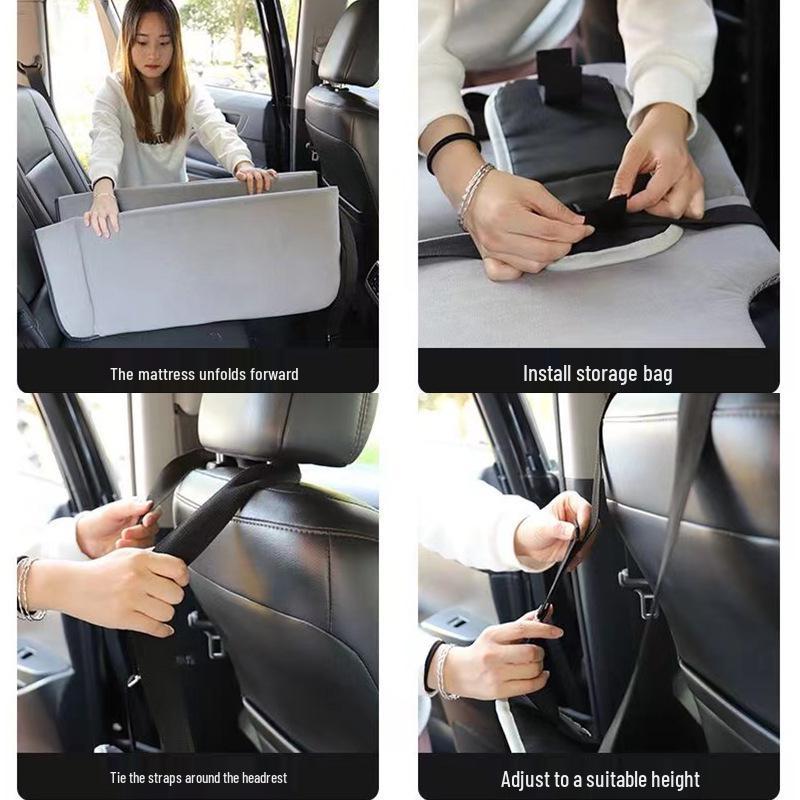 Portable Folding Car Back Seat Mattress for Outdoor Travel