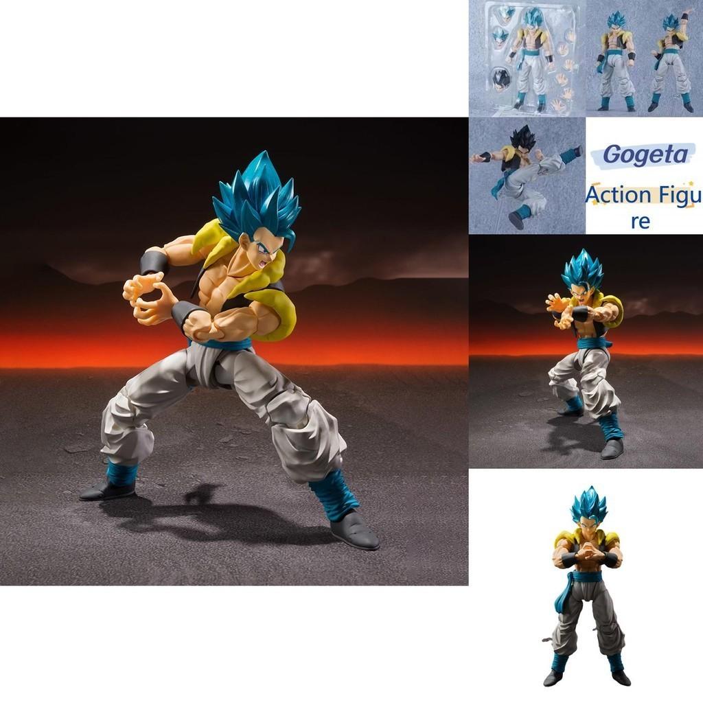 Super Saiyan Blue Goku Figur, bewegliche Gelenke, Sammlermodell, 16 cm, PVC, Dragon Ball Thema, handgefertigte Actionfigur