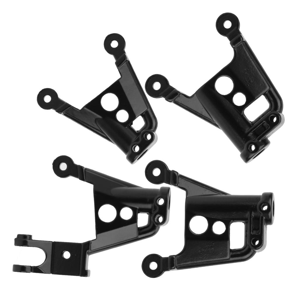 4pcs Shock Towers Aluminium Alloy Shock Hoop Set Fit for SCX10 II 90046 90047  1/10 RC Crawlers