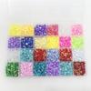 6000 Nail Stones Rhinestones BetterJonny 24 Colors Nail Stones Glass Nail Deco Parts Craft Parts DIY Nail Parts Decorate Your Nails (5mm)