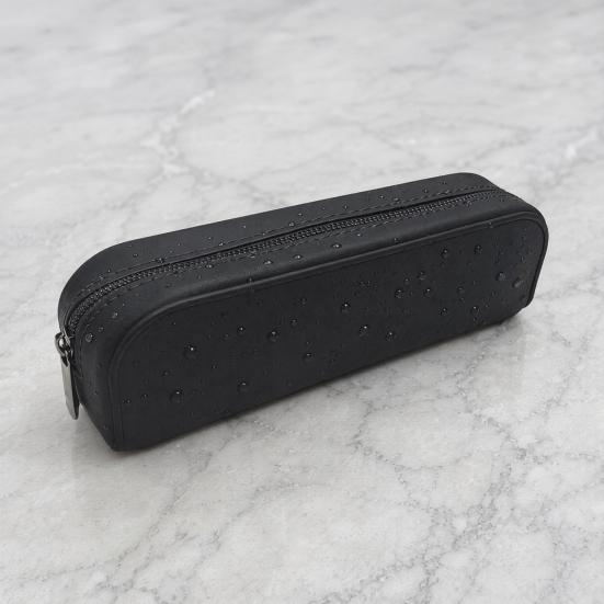 Silicone Pencil Case with Smooth Zipper Durable And Stain-Resistant Pen Holder for School