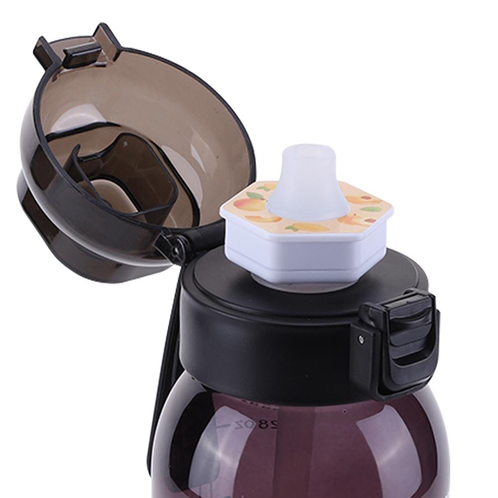 Sticlă de apă cu aromă de aer de 1000 ml, ceașcă de apă Scent Up, sticlă de apă sport pentru fitness în aer liber, ceașcă de apă la modă cu capsule de aromă