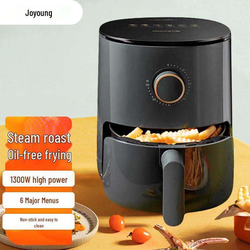 Joyoung 3L Knob Control Air Fryer KL30-VF165 CN plug (adapter included)