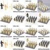 Lojo Ninja Scheletro Soldato Blocchi da Costruzione Plastica ABS Particelle Mini Figure da Costruzione