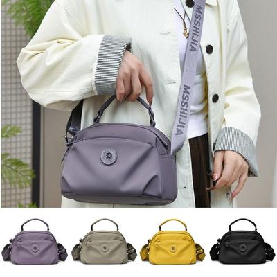 New Dual-use Shoulder Bag Long Strap Light Weight Crossbody Bag Multi-pocket Durable Messenger Bag For Girls Women