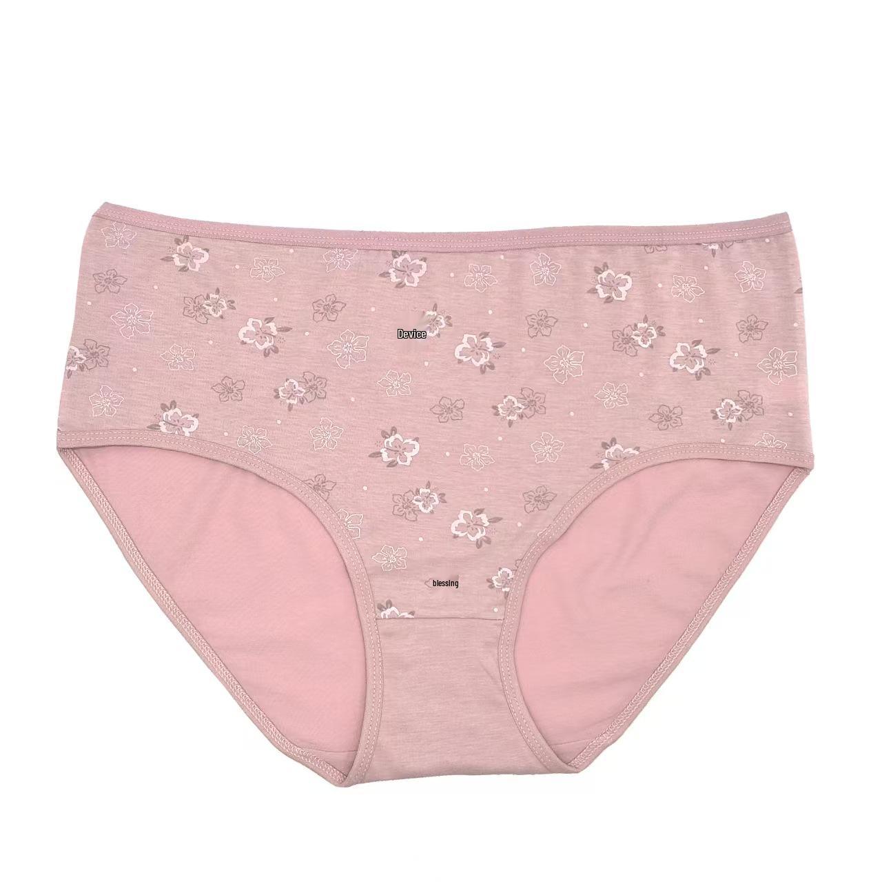 

Европейские и американские женские хлопковые трусы больших размеров 1-6XL 1XL (70-80 kg)