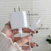 3pcs Set Peony Flower Suitable Charger Protective Cover 20w Data Cable Protective Cover 14 15 Protective Cover Charger Cable 18W Transparent Case