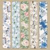 5pcs Flower Magnetic Bookmarks for Books, Multi Fresh Floral Pattern Magnet Page Clips Marker Unique Reading Gift