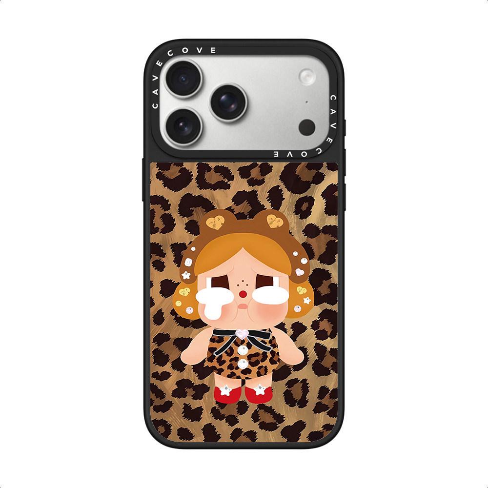 

Leopard Print Crybaby Doll iPhone 17 Pro Max Case with Apple 16 Pro Max Magnetic Compatibility 15 Plus/14 Plus