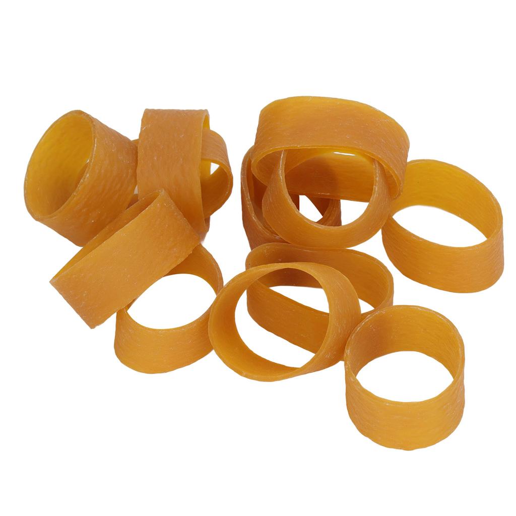 60Pcs Industrial Rubber Bands Aging Resistant Eco Friendly Strong Elastic Rubber Band Set
