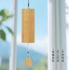 Bamboo Wind Chimes Deep Tone Wooden Hanging Bell Door Wind Bell Outdoor Garden Home Room Decoration Pendant