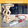 Holz-Hydraulikheber für Kinder Wissenschaft DIY-Bausatz Mit Pädagogischem Physikspielzeug Für Kinder