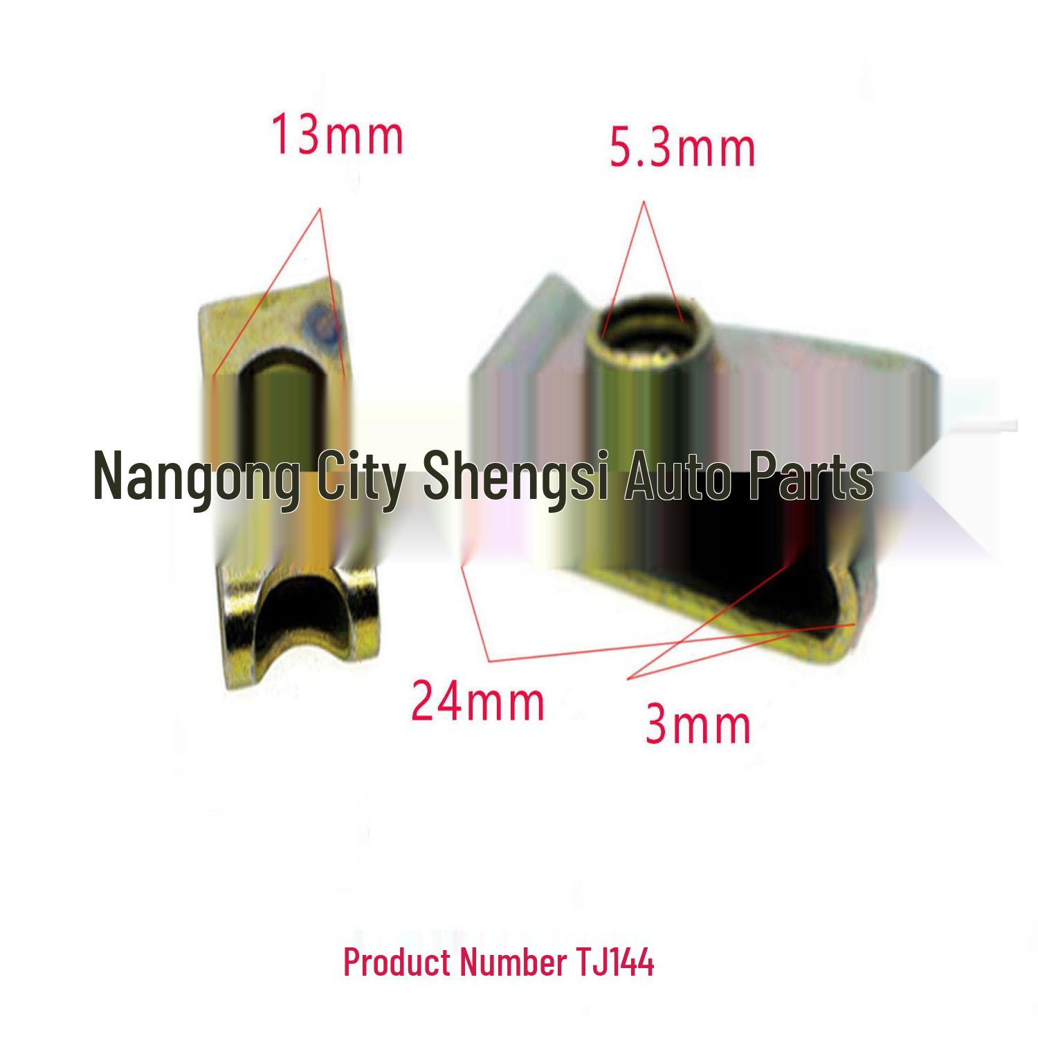 

Car Trim Panel Mounting Nut Clip for License Plate 10000 units