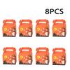 Halloween Colorful Candy Box Biscuit Funny Cookie Packaging Box Trick Or Treat Happy Halloween Supplies