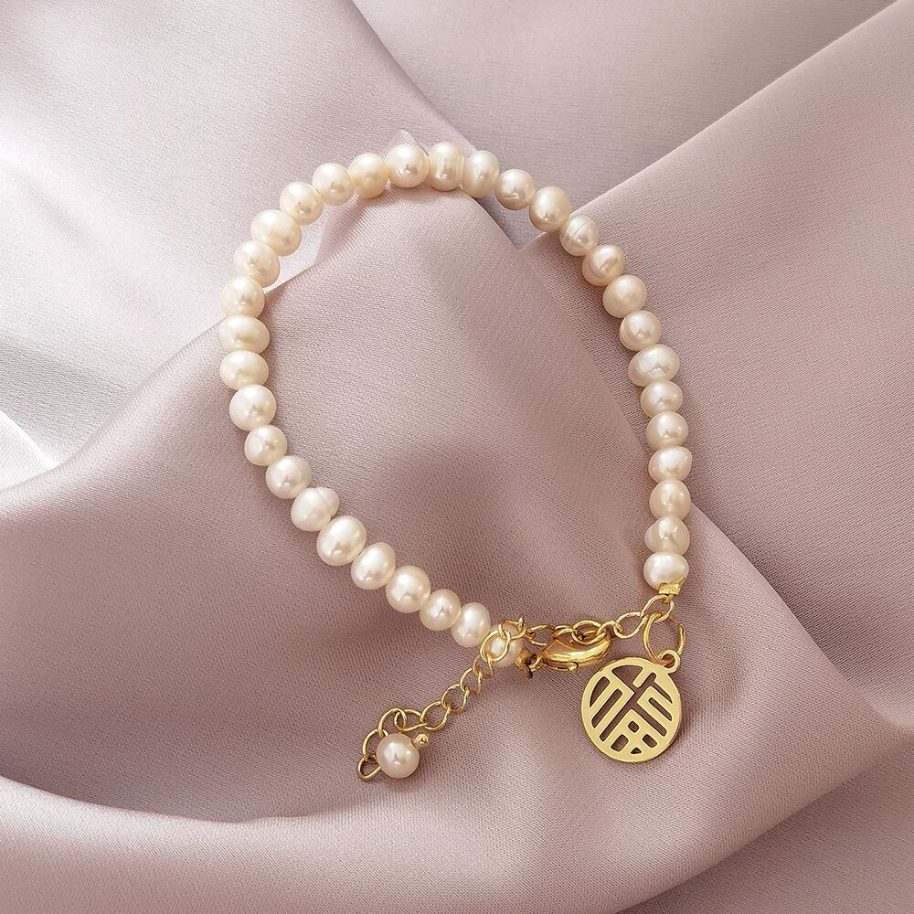 

JYL TS Bracelet Double Layer -Doubles Protection & Attracts Balanced Fortune Shell beads: golden [luck card] ліс зелений колір
