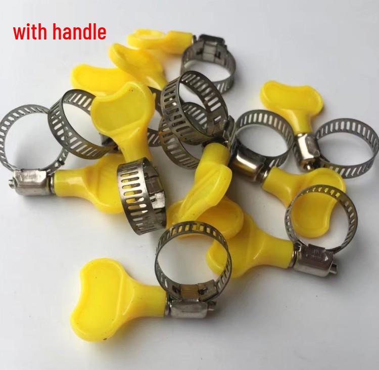 Stainless Steel Hose and Pipe Saddle Clamp Clip for LPG and Water Hoses