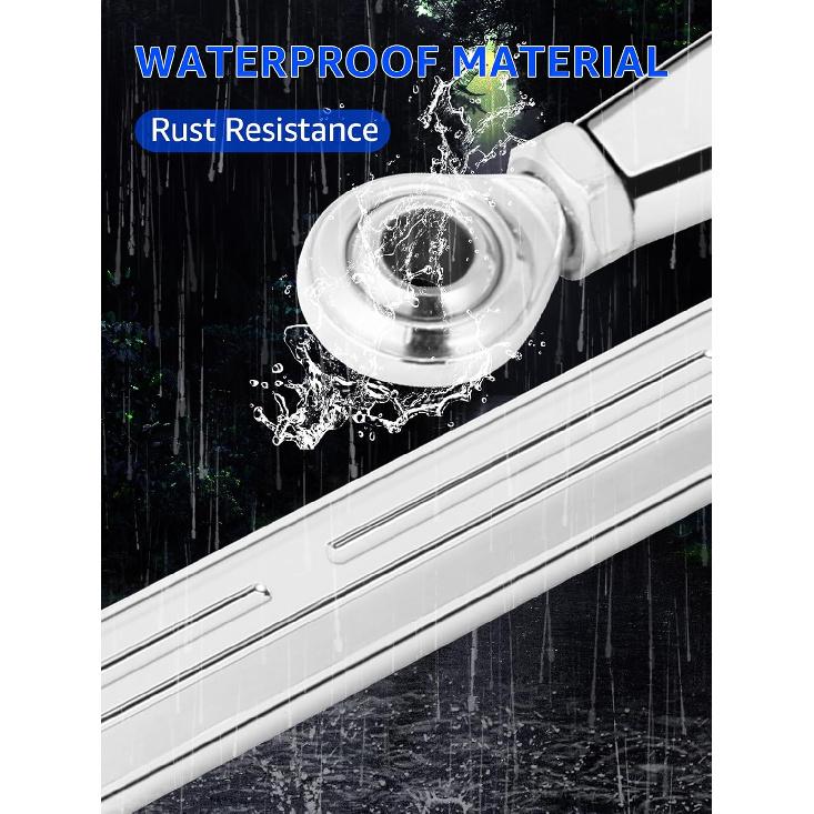 Shift Linkage Chrome, Motorcycle Gear Shifter Shift Rod Lever Compatible for Harley Davidson Street Glide, Electra Glide, Road Glide, Road King,