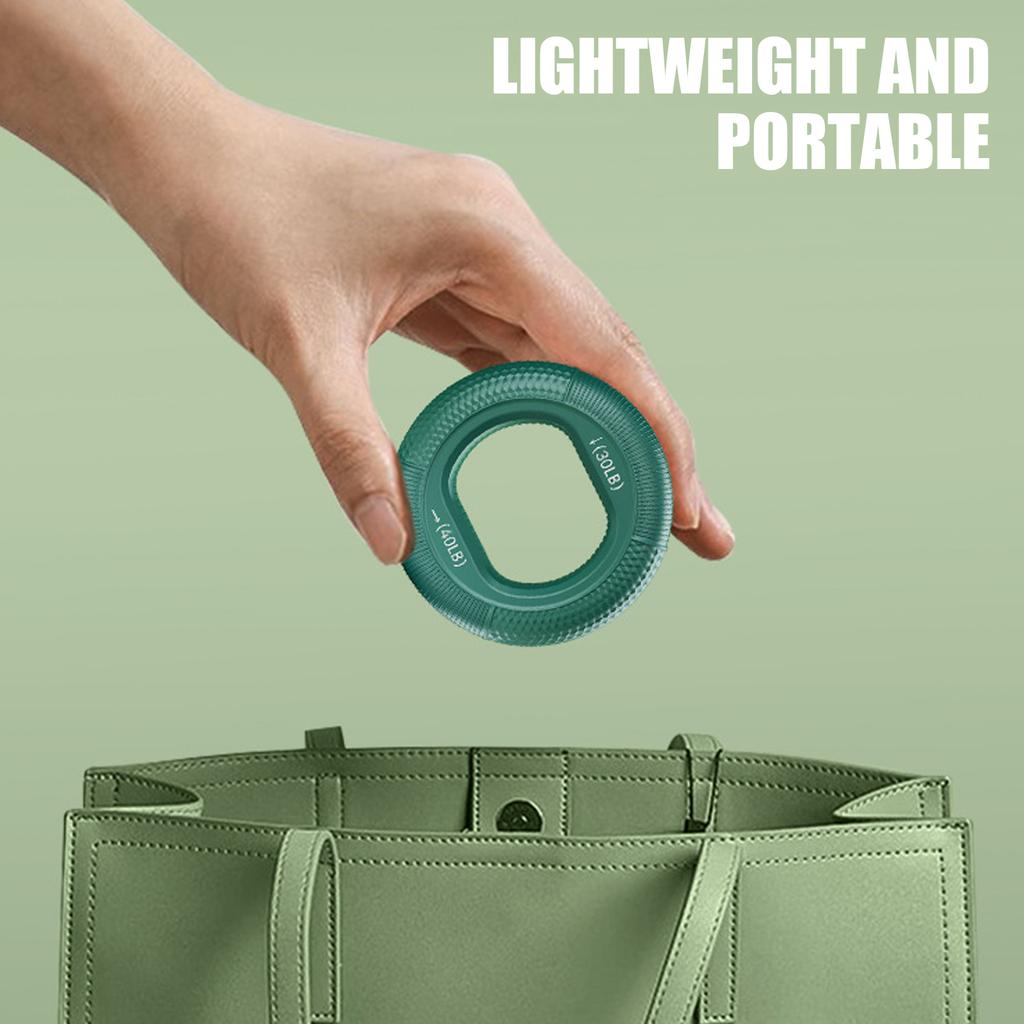 Resistance Level Grip Trainer Fitness Hand Gripper Forearm Strengthener Suitable for Athletes and Musicians