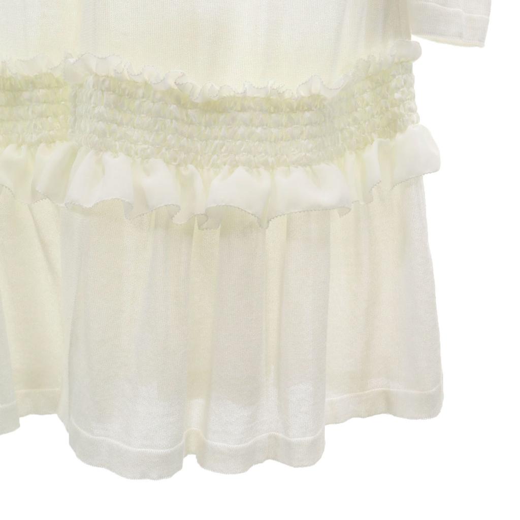 Rene made in Japan Long sleeve long knit cardigan 38 off white Women Used