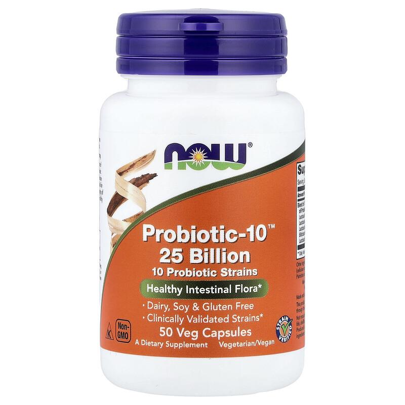 Probiotic-10™ 25 Billion, 50 Veg Capsules