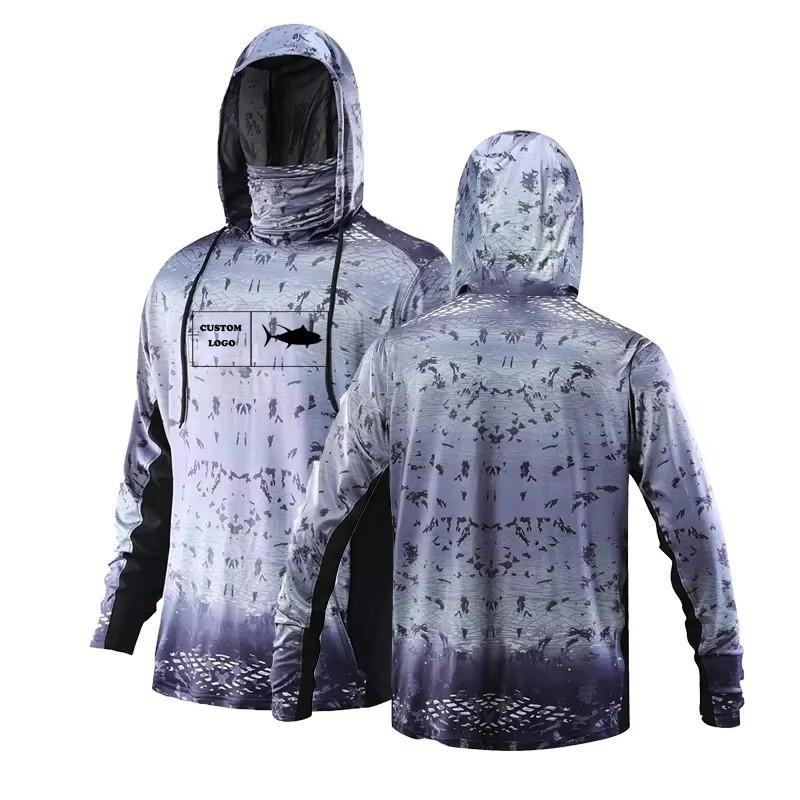 Mens Quick-Dry UV Protection Hiking Fishing Shirt With Breathable Milk Silk Fabric Outdoor Activities