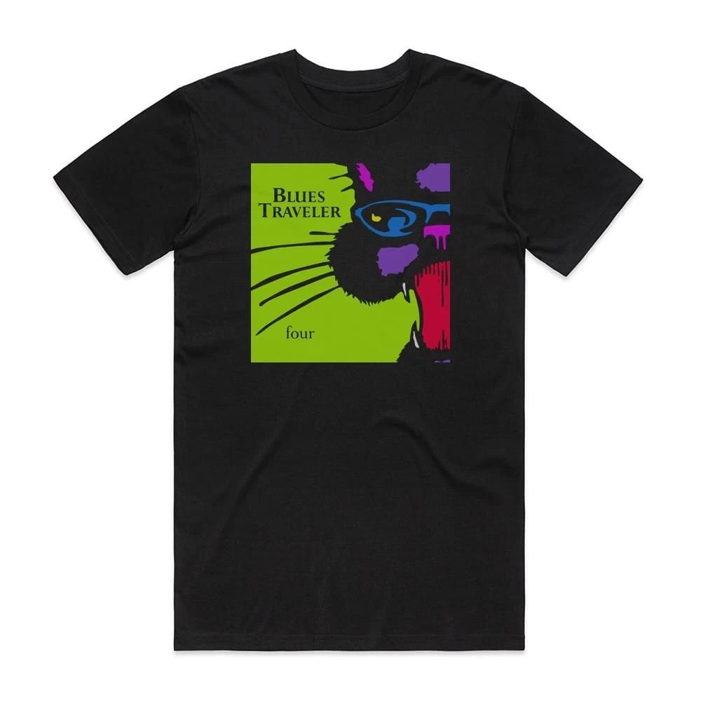 Blues Traveler Four Album Cover T-Shirt Black L522 S