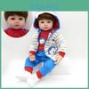 Entzückender Reborn Kleinkind Junge Weiches Silikon Bebe Puppe Spielzeug Für Mädchen Geburtstagsgeschenk