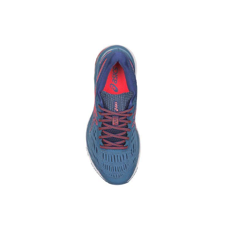 Asics Gel-Cumulus 20 Comfortable Daily Low-Top Running Shoes Women Sneaker Blue Red 1012A008-401