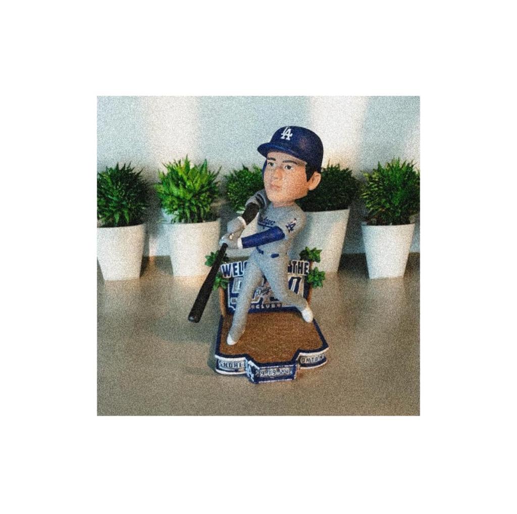 To 1050 Shohei Ohtani Bobblehead 50 Home Approximately Official Merchandise [Limited Units] Figure Runs/50 Steals, 20cm,