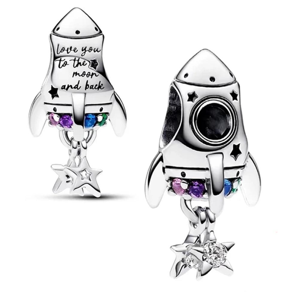 Glow-In-The-Dark Firefly Dangle Charm Copper Plated Fit Charms Copper Original Bracelet For Jewelry Makingjewelrycharm
