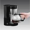 Cafetière filtre cloer 5019 - 10 tasses - 800 w - noir/inox mat
