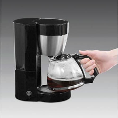 Cafetière filtre cloer 5019 - 10 tasses - 800 w - noir/inox mat