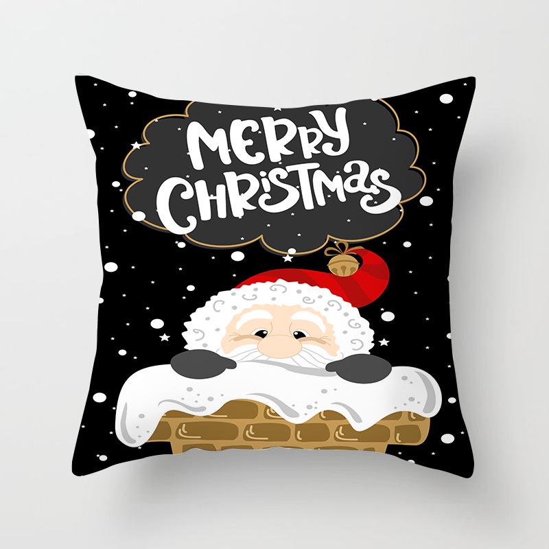 New Christmas Pillowcase Festive Home Decoration Gift Sofa Pillowcase