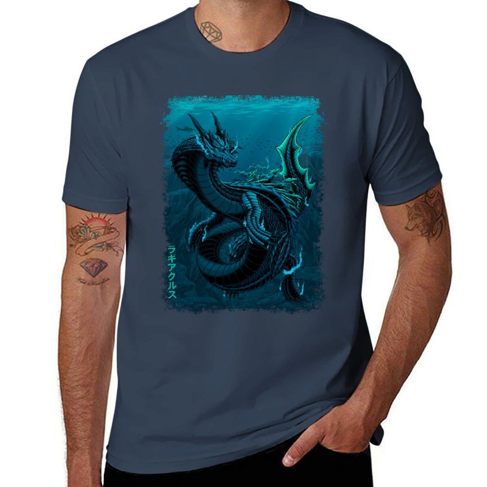 MONSTER HUNTER LAGIACRUS TShirt t shirts for Unisex pack white t shirt Unisex cotton Unisex t shirts for Unisex casual TShirt S