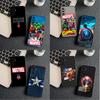 Captain Marvel America Shield Phone Cover for Samsung Galaxy A56 A26 A36 A10 A20 A30 A31 A32 A50 A51 A52 A53 A33 A12 A14 Case
