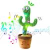 1pc Singing and Dancing Cactus Toys, Children's Plush Toys, Light-up Educational Toys for Kids, Suitable for Children's Day and Birthday Gifts