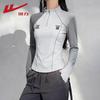 Warrior Women's 2026 Spring/Summer Half-Zip Quick-Dry Long-Sleeve T-Shirt