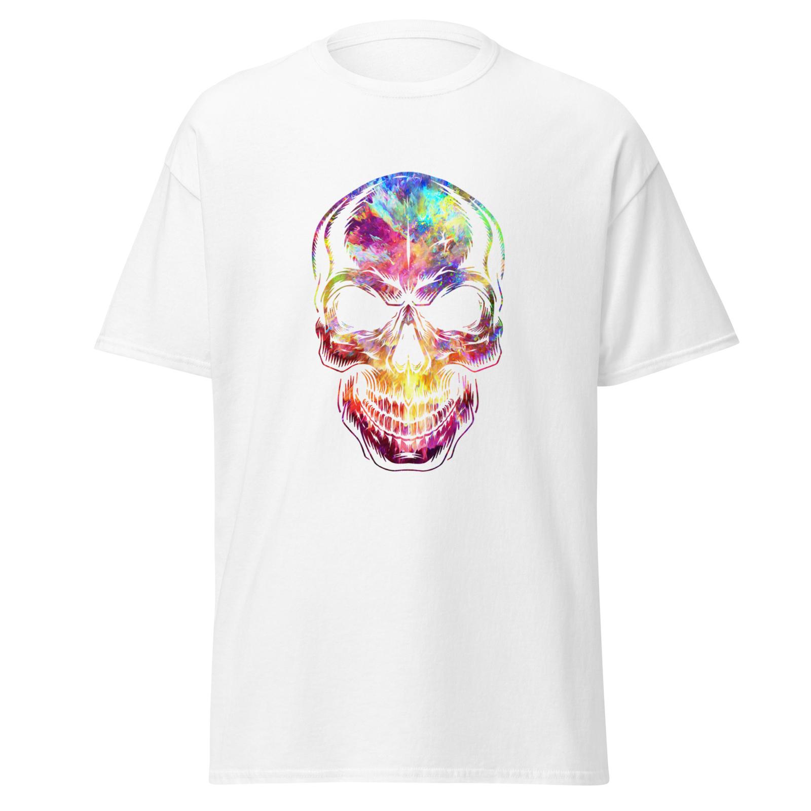 Exploding colors skull S