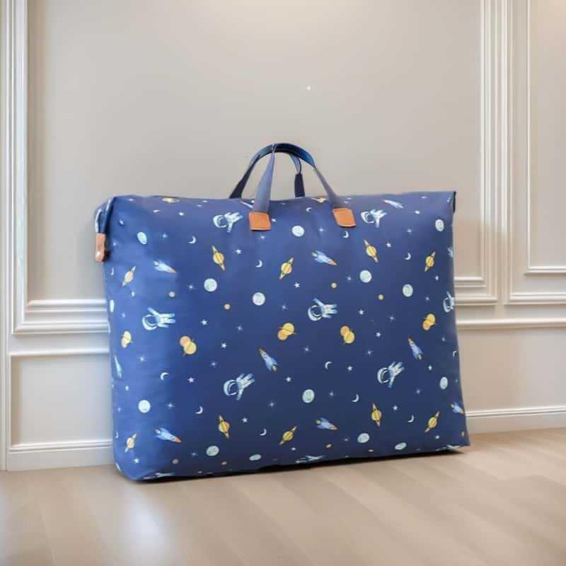 Quilt storage bag thickened Oxford cloth moisture-proof large capacity kindergarten quilt clothing moving packing bag