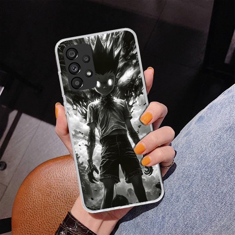 Huner X-Hunters Gon Phnoe Hülle für Samsung Galaxy A17 A37 A57 A16 A26 A36 A56 A15 A14 A13 A55 A54 A53 A35 A34 A33 A25 A24 A23 A5
