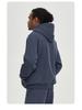 2025 Men's Fleece-Lined Oversized Hoodie - Solid Color, Thick, Winter/Autumn Streetwear Jacket